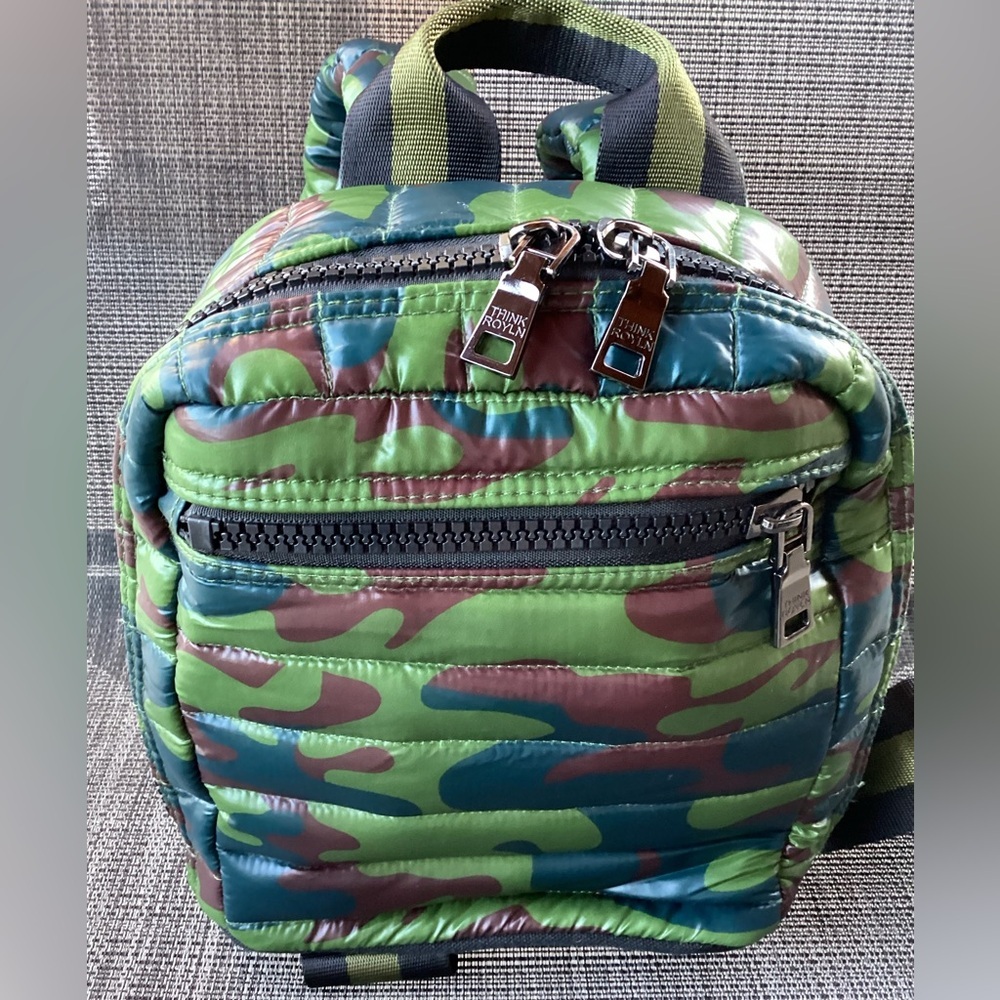 Think Royln Camo Puffer Mini Backpack
C2